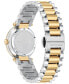 ფოტო #3 პროდუქტის Salvatore Women's Swiss Two-Tone Stainless Steel Bracelet Watch 30mm