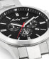 Фото #2 товара Наручные часы Tommy Hilfiger Men's Multifunction Brown Leather Strap Watch 46mm.