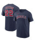 Фото #4 товара Men's Bo Jackson Navy California Angels Cooperstown Collection Name and Number T-shirt