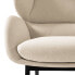 Sessel MAROLS Schwarz, Webstoff Saia: Beige - фото #14