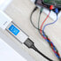 Фото #14 товара Kabel przewód USB 4w1 2 x Iphone Lightning USB-C microUSB w nylonowym oplocie 3.5A 1.2m czarny