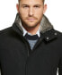 Фото #3 товара Men's Urban Walker Coat with Detachable Faux Rabbit Fur at Interior Collar