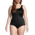 Фото #5 товара Plus Size Tummy Control Chlorine Resistant Soft Cup Tugless One Piece Swimsuit