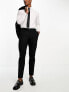 Jack & Jones suit trousers in slim fit black