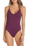 Фото #1 товара BECCA Color Code Clean One-Piece Swimsuit Women's Sz. Small 150088