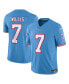 Men's Malik Willis Light Blue Tennessee Titans Oilers Throwback Vapor F.U.S.E. Limited Jersey