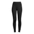 Cuddl Duds Base Layer Leggings Women's Size S Black High-rise Pull-on Polyester