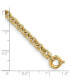 18k Yellow Gold Open Link Cable 16" Necklace