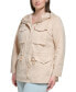 Фото #3 товара Plus Size Zip-Front Long-Sleeve Hooded Jacket