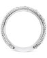 ფოტო #6 პროდუქტის EFFY® Men's White Sapphire Band (1 ct. t.w.) in Sterling Silver