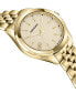 ფოტო #3 პროდუქტის Women's Swiss Gold Ion Plated Bracelet Watch 38mm