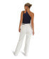 ფოტო #2 პროდუქტის Women's Symphony Double Strap Knit Crop - Navy