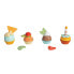Фото #1 товара EUREKAKIDS Wooden cupcakes to play with. build and create