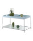 Фото #5 товара Palm Beach Coffee Table with Shelf and Removable Trays