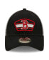 ფოტო #3 პროდუქტის Men's Navy, White Boston Red Sox Logo Patch 9FORTY Trucker Snapback Hat