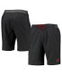 Men's Charcoal Arkansas Razorbacks Twisted Creek Omni-Shield Shorts