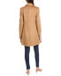 Фото #3 товара Sofiacashmere Modern Wool & Cashmere-Blend Trench Coat Women's