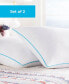 Shredded Memory Foam Pillow 2-Pack, Queen