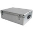 Фото #2 товара MEDIARANGE BOX78 - Box case - 1000 discs - Silver - Fleece - Plastic - Wood - 120 mm - Aluminium