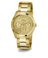 Фото #2 товара Guess Herren Multifunkion Armbanduhr ZEN gold 42 mm GW0707G3