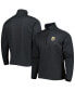 Фото #1 товара Men's Heathered Black Vegas Golden Knights Course Quarter-Zip Jacket