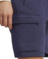 Фото #5 товара Men's Essentials Fleece Cargo Shorts