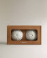 Urchin salt and pepper shaker set