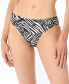 MICHAEL Women's Animal Print Full Coverage Bikini Bottoms