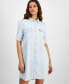 Фото #4 товара Платье женское DKNY из хлопка с короткими рукавами