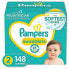Фото #1 товара Pampers Swaddlers Diapers Enormous Pack - Size 2 - 148ct