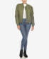 ფოტო #5 პროდუქტის Women's Lightweight Diamond Quilted Puffer Bomber Jacket