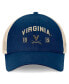 Фото #4 товара Men's Navy Virginia Cavaliers Heritage Waylon Trucker Adjustable Hat