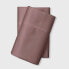 Фото #1 товара Standard 800 Thread Count Solid Performance Pillowcase Set Mauve - Threshold