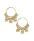 Фото #1 товара Women's Bell Hoop Earrings