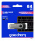 Фото #5 товара USB флеш-накопитель GoodRam UTS3-0640K0R11 64 ГБ, USB Type-A, 3.2 Gen 1 (3.1 Gen 1), 60 МБ/с, поворотный, черный