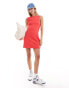 Cotton On fitted boat neck mini shift dress in red Красный, M - EU 40 - фото #4