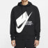 Nike CJ5049-010 LOGO Fashionable Hoodie