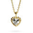ფოტო #2 პროდუქტის Gold Heart Necklace - Tracy