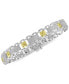 ფოტო #1 პროდუქტის Men's Diamond Two-Tone Bracelet (1/2 ct. t.w.) in Sterling Silver & 18k Gold-Plate