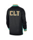 Фото #2 товара Куртка мужская Jordan чёрная, мятная, Charlotte Hornets 2022/23 City Edition Showtime Thermaflex Full-Zip - верхняя одежда