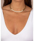 ფოტო #3 პროდუქტის Pave Accented Graduated Collar Choker Necklace