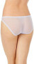 Фото #2 товара OnGossamer Women's 246236 Mesh Low-Rise Bikini Panty Blue Ice Underwear Size S