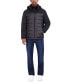 Фото #4 товара Men's Mixed Media Puffer Jacket