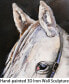 Фото #6 товара Картина Empire Art Direct белая лошадь ручной работы, железо, 48" x 32" x 2.2"