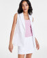 Фото #1 товара Women's Single-Button Vest, Created for Macy's