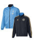 ფოტო #2 პროდუქტის Men's Navy and Light Blue Philadelphia Union 2023 On-Field Anthem Full-Zip Reversible Team Jacket