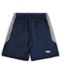 Фото #2 товара Men's Navy Denver Broncos Big and Tall Team Logo Shorts