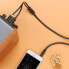 Фото #8 товара Kabel przewód audio 3.5 mm mini jack - 2x RCA 1.5m czarny