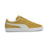 Фото #1 товара Puma Suede Classic XXI 37491505 Mens Yellow Suede Lifestyle Sneakers Shoes
