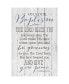 on Your Baptism New Horizons Wood Plaque with Easel, 6" x 9"